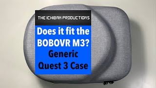 Does it fit the BOBOVR Generic Meta Quest 3 Headset Case Unboxing amp Review and storage advice UK [upl. by Avrom990]