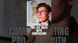 Communicating prolife truths with compassion and grace 👌 [upl. by Herrera]