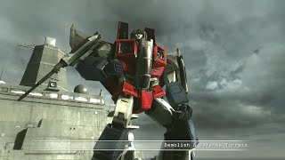 G1 Starscream Gameplay 60 FPS 1440p  Transformers Revenge of the Fallen [upl. by Aihsercal]