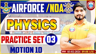 Airforce 012025 UPSC NDA Physics Practice Set 03 Physics PYQs By Dharmender Sir [upl. by Jude]