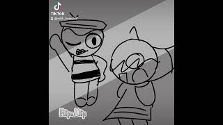 FISHY LOVE  shrimpo x finndandysworld animation fypシ゚viral shipanimation animationmeme 3 [upl. by Yate]