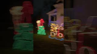 Christmas light show 2024 light christmas chrismas2024 lightshow [upl. by Aloek]