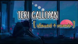 Teri Galliyan Song  slowed and reverb  Lofi Song [upl. by Nagaet]