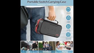 Switch OLED Carrying Case Compatible with Nintendo SwitchOLED Model [upl. by Ettigirb]