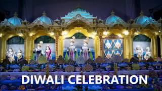 BAPS Swaminarayan Mandir Diwali Celebration 2017 baps Temple [upl. by Reerg]