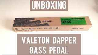 Unboxing Valeton Dapper Bass Pedal [upl. by Nilo]