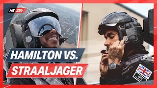 Vliegensvlugge Hamilton Verruilt F1auto Voor Straaljager  F1Special [upl. by Enahs136]