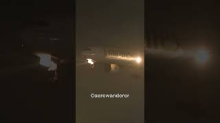 NIGHT LANDING of EMIRATES B777 landing at Chennai Airport shorts aviation emirates b777 landing [upl. by Aelanna880]