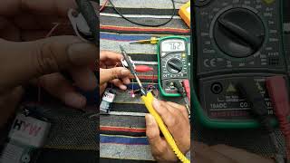 KSD301 how to test Temperature Control Sensor। Thermostat Switch Circuit KSD301 shortvideo [upl. by Courtland739]