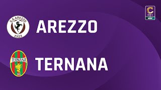 Arezzo  Ternana 12  Gli Highlights [upl. by Airamana]