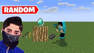 Minecraft But Everything is Random [upl. by Ariamoy]