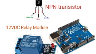 How to use 12VDC Relay Module with Arduino [upl. by Bartholomeo]