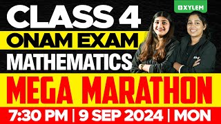 Class 4 Mathematics  Mega Marathon  Xylem Class 4 [upl. by Garfield]