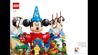 LEGO Instructions  Ideas  21352  Magic of Disney  Disney [upl. by Leirbaj708]