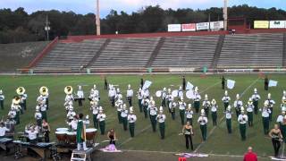 DeLand High School Marching Bulldogs 2009 Marching FBA [upl. by Aynatal684]