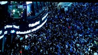 Times Square New Years Ball Drop 2012 1080p HD [upl. by Lenahc]