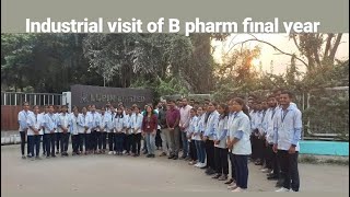 Industrial visit of B pharm final year  To lupin and Lords laboratory At chhatrapati sambhajinagar [upl. by Anitreb411]