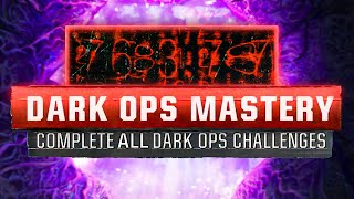 Beating The 15 HARDEST DARK OPS CHALLENGES in Black Ops 6 Zombies [upl. by Prady]