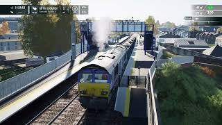 TSW5  Scenario Edinburgh  Glasgow  Freight Service [upl. by Latsryc]