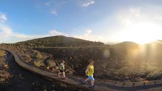 Craters of the Moon North Crater Flow Trail [upl. by Nosnibor353]