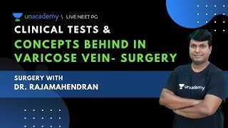 Clinical Tests and Concepts behind in Varicose vein Surgery with Dr Rajamahendran [upl. by Norward]