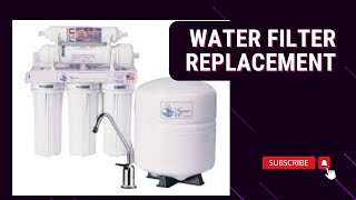 Drinking Water Filter System How To Replace Filter All You Need To Know [upl. by Platas]