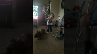 Mj being his crazy self crazybaby baby kids crazyboy subscribe [upl. by Eniac]