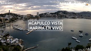 Acapulco Guerrero En Vivo  Vista panorámica de la Marina [upl. by Ide364]