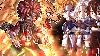 Fairy Tale Villains React To Natsu Dragneel  Gacha React [upl. by Pravit186]