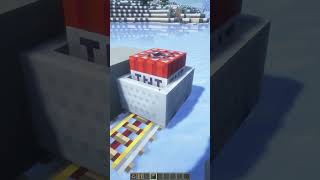 MINECRAFT  NUCLEAR BOMB 💣☢️❄️  SHORTS [upl. by Brownson]