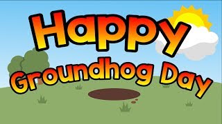 Its Groundhog Day  Fun Holiday Song for Kids  Jack Hartmann [upl. by Eirrotal]