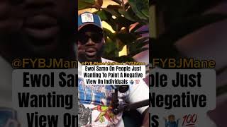 Ewol Samo On People Just Wanting To Paint A Negative View On Individuals 🤷🏽‍♂️💯 drill chiraq [upl. by Aisena]