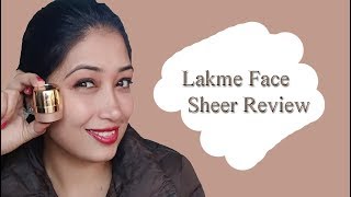 Lakme Face Sheer Highlighter Review Reasonable Highlighter With Good Sheen [upl. by Renata]