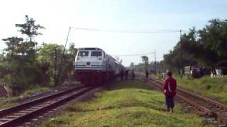 Railway Train  Argo Gede Passing KedungGedeh [upl. by Lorena608]