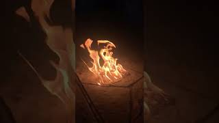 Burning napalm Styrofoam dissolved in acetone bursts into flames [upl. by Mandy732]