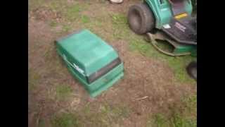 Scotts Turfmaster 4 wheel steering lawn tractor [upl. by Eimarej746]