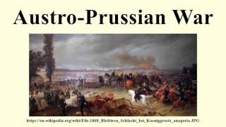 AustroPrussian War [upl. by Sahpec]