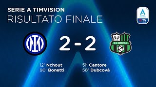 InterSassuolo 22  La meraviglia di Dubcova ma non solo  Serie A Femminile timvision 202122 [upl. by Aicina]