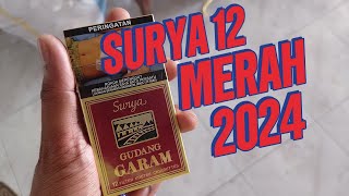 REVIEW ROKOK GUDANG GARAM SURYA MERAH 2024 ENAK NO DEBAT [upl. by Jangro890]