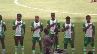 Highlight of Nigeria 20 Ivory Coast AWCON2022Q CAF NFF NaijaFootball WomenFootball [upl. by Hachman]