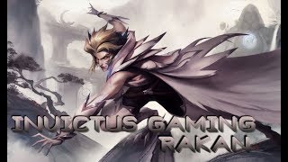 Skin Invictus Gaming Rakan  League of legends FR [upl. by Eniamaj]