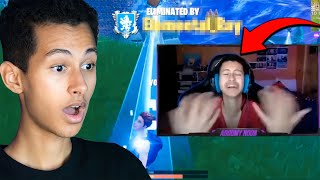 Hamritox Reacts Clips L9dam Dial Fortnite [upl. by Eirojam]