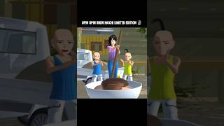 Upin ipin bikin mochi limited edition 🗿sakura sakuraschoolsimulator sss [upl. by Itnahs132]