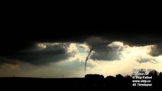 Creston IA Tornado March 22 2011 [upl. by Nnainot]