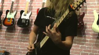 Conquering Dystopia  Autarch  Jeff Loomis amp Keith Merrow Guitar Clinic 72514 [upl. by Eudosia]