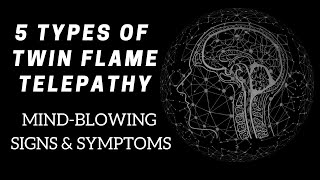 5 Twin Flame Telepathy Signs⎮Shocking Twin Flame Psychic Symptoms [upl. by Adaminah]