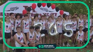 Haddonfield High School boys cross county team enters South Jersey record books [upl. by Anwahsad]