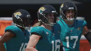 Colts vs Jaguars Madden 23 Gameplay [upl. by Rooker]