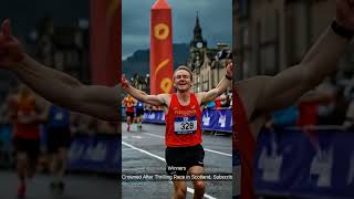 Edinburgh Marathon 2024 Results Winners Crowned After Thrilling Race in Scotland [upl. by Naesed137]