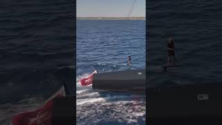 SUPERYACHT RACE  3995m Black Sails and Hassen Stambouli [upl. by Ettenoitna]